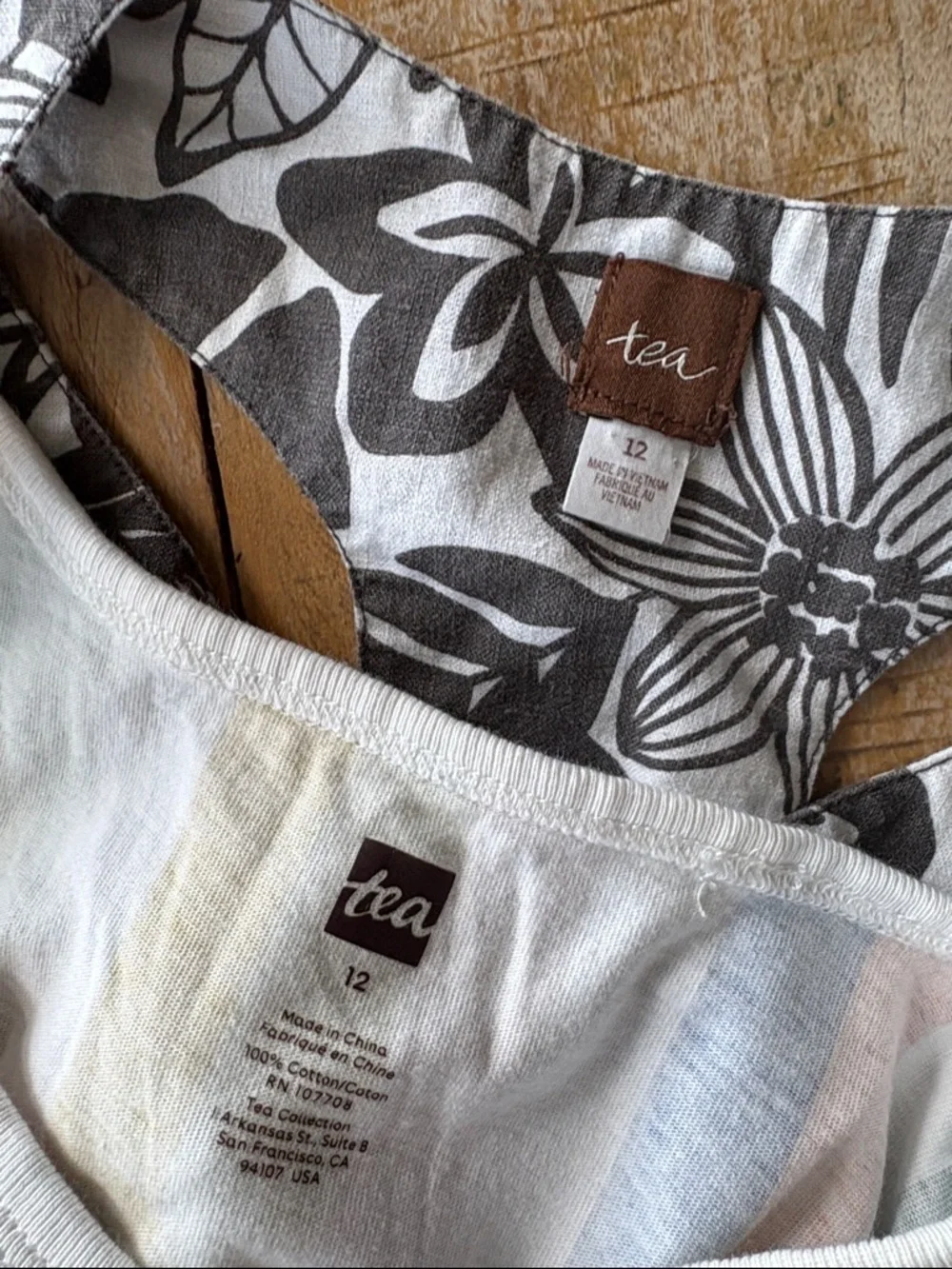 Tea Collection Girls Dress Set size 12 - Picture 3 of 11